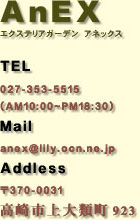 �Q�n�� �E�b�h�f�b�L �G�N�X�e���A �K�[�f�����t�H�[���̃A�l�b�N�X